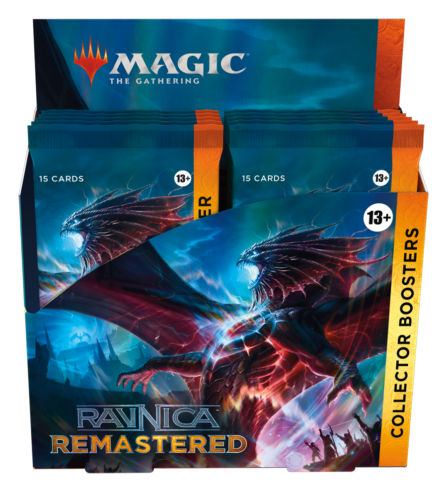 Magic: The Gathering Ravnica Remastered Collector Booster (15 Magic Cards)